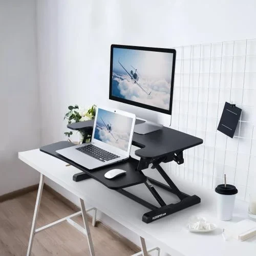 FLEXISPOT Black 30" AlcoveRiser Height Adjustable Desk Converter